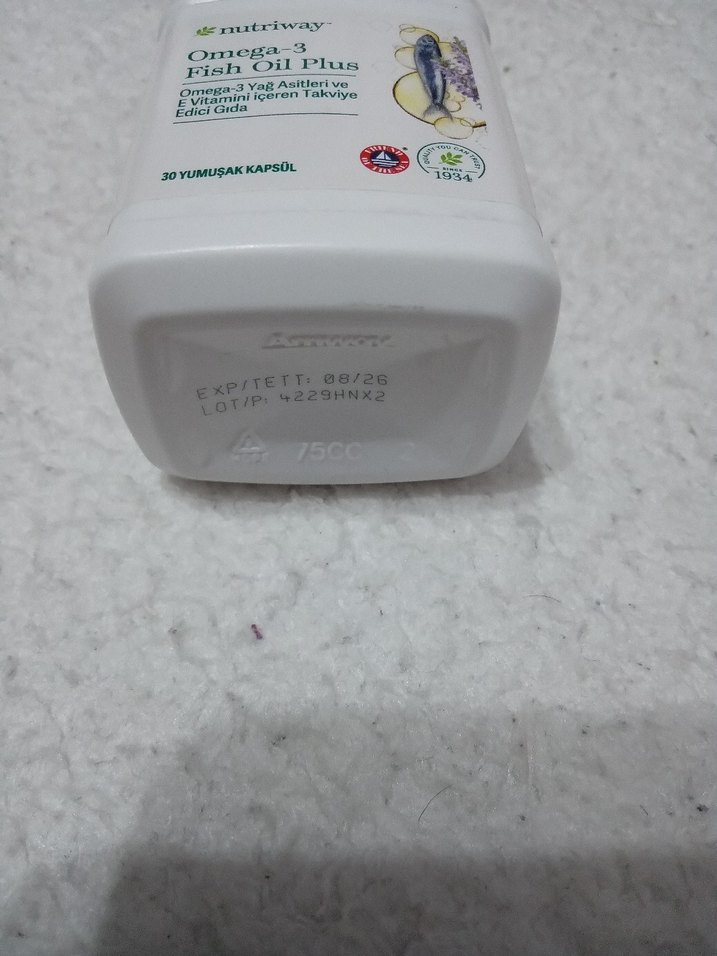 Nutriway Omega-3 Balık Yağı Plus Kapsül - Görsel 3