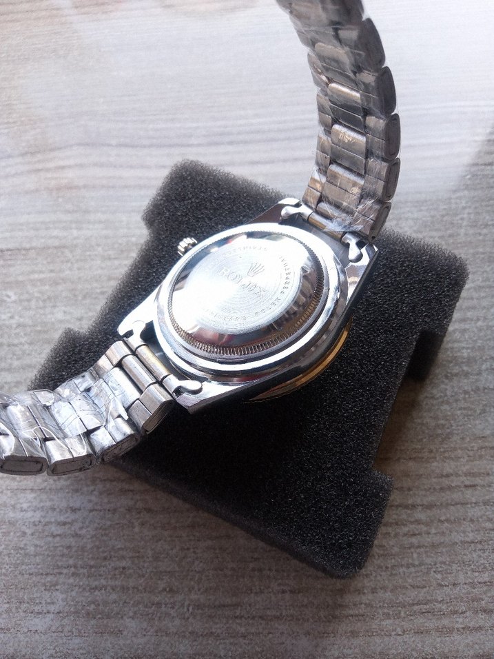 Parlak Mavi Kadranlı Modern Klasik Erkek Saat - Görsel 3