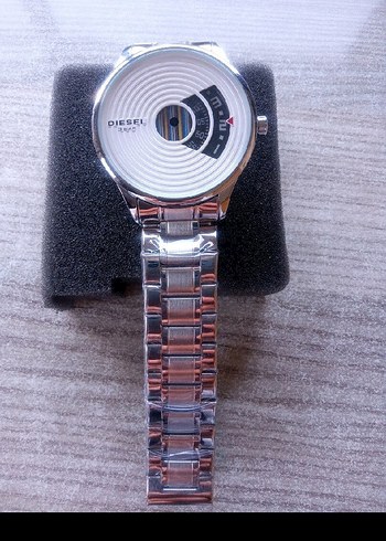 Beyaz Diesel İş Saatı Renkli Detaylı - Görsel 7