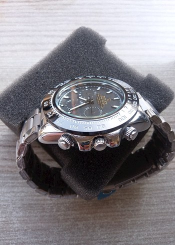 Klasik Siyah Biker Erkek Saat - Görsel 9