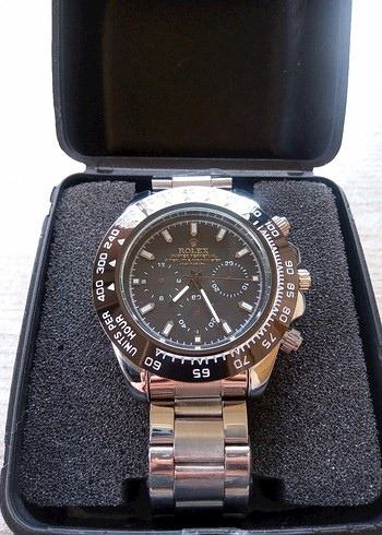 Klasik Siyah Biker Erkek Saat - Görsel 10