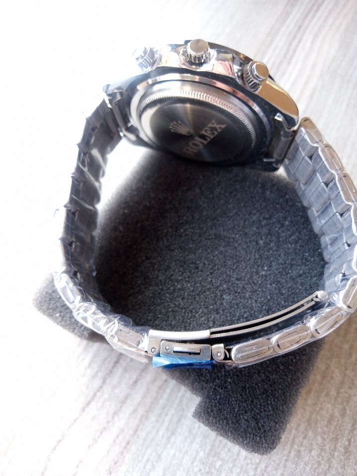 Klasik Siyah Biker Erkek Saat - Görsel 5