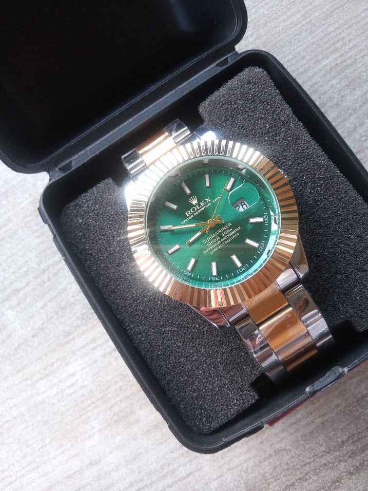 Rolex Submariner Yeşil Kadranlı Erkek Saat - Görsel 2