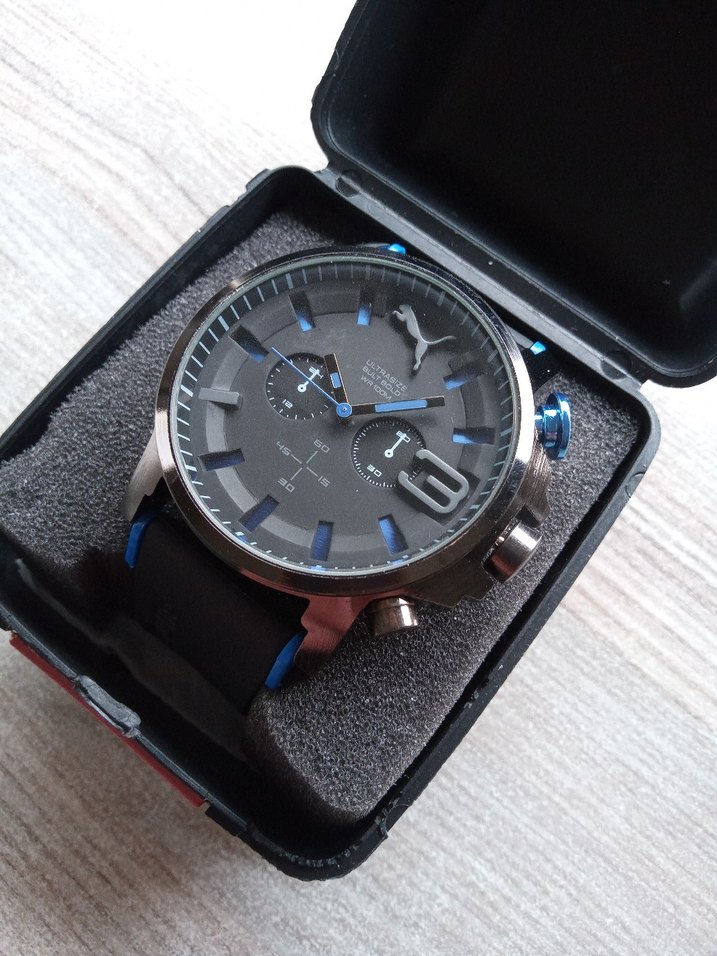 Gri Puma Erkek Biker Saat - Görsel 2