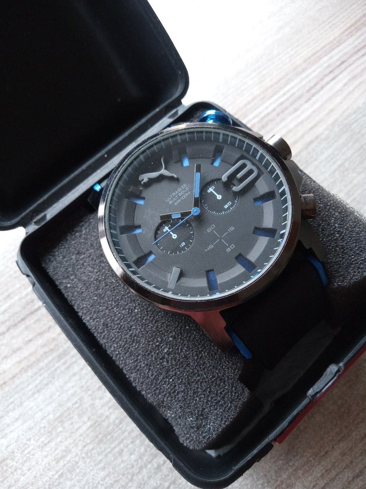 Gri Puma Erkek Biker Saat - Görsel 3