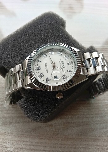 Rolex Datejust Beyaz Erkek Saat - Görsel 9