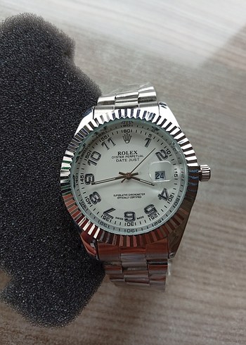 Rolex Datejust Beyaz Erkek Saat - Görsel 7