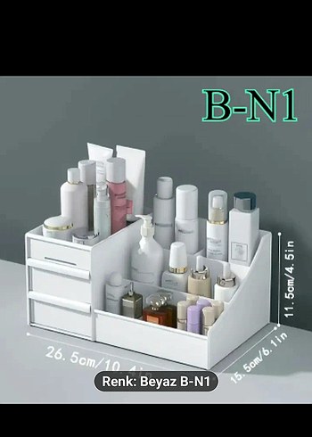 Çekmeceli Makyaj Kırtasiye Organizer - Görsel 4