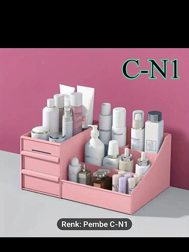 Çekmeceli Makyaj Kırtasiye Organizer - Görsel 3