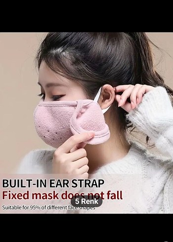 Sıcak Tutucu Kadın ve Erkek Maske - Görsel 12