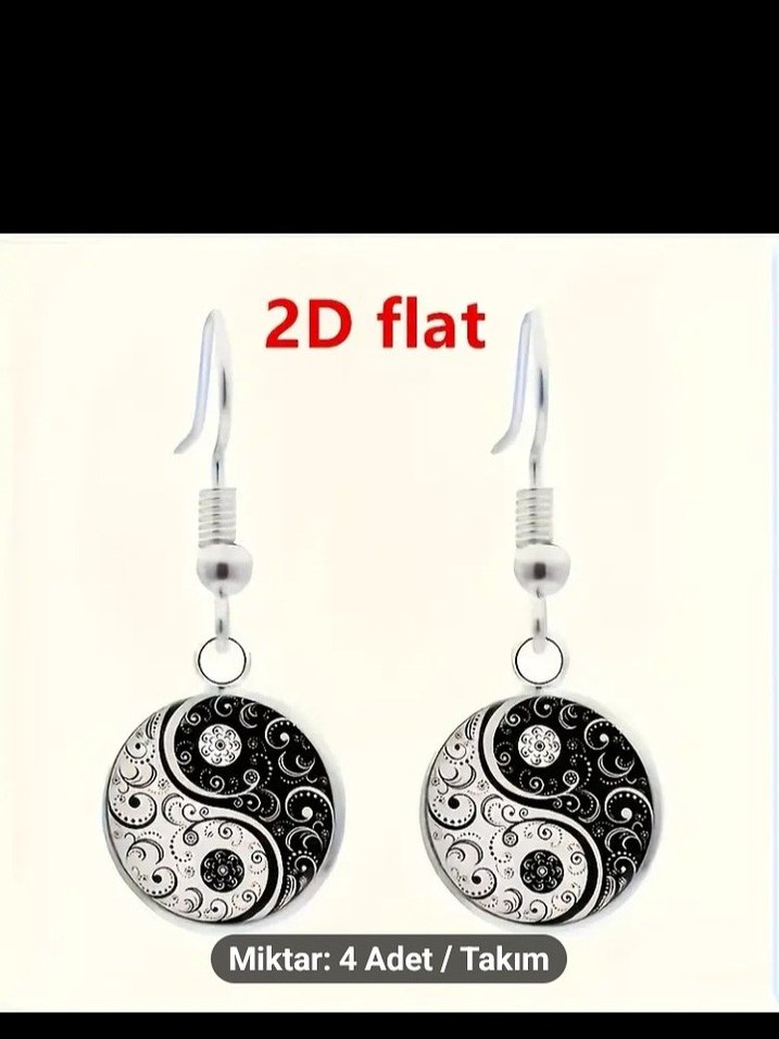 Yılan Desenli Siyah 4 Parça Gotik Takı Seti - Görsel 4