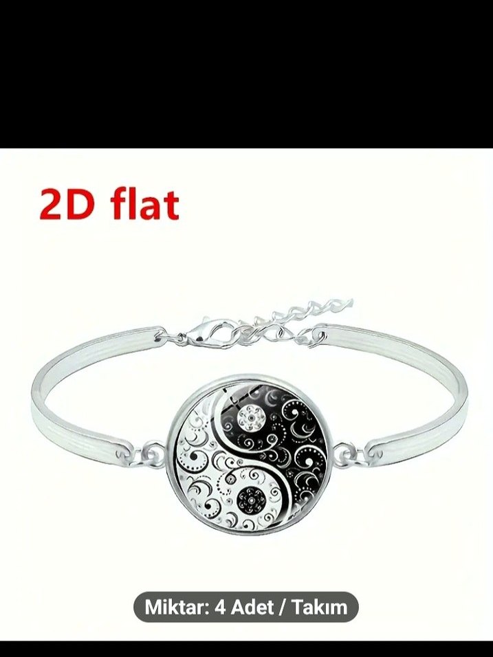 Yılan Desenli Siyah 4 Parça Gotik Takı Seti - Görsel 3