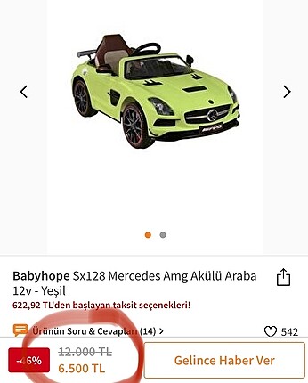 Diğer MERCEDES AMG AKÜLÜ ARABA