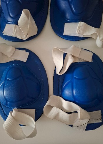 Plastik Motosiklet Dizlikleri Velcro Bantlı bisiklet ekipmanı - Görsel 3