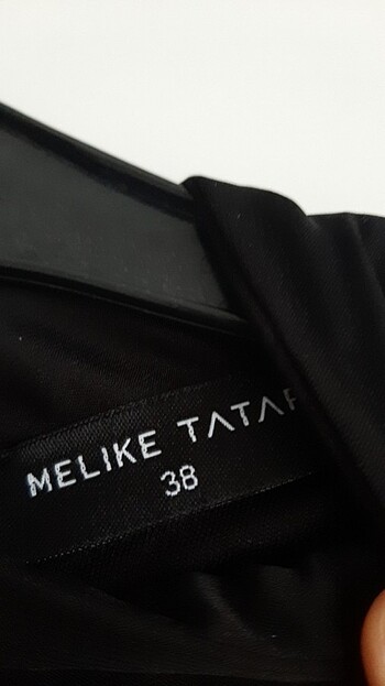 Siyah şifon abiye tesettür elbise - Görsel 5