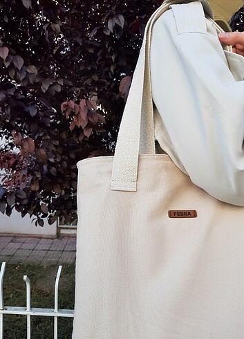 Kot tote bag çanta - Görsel 6