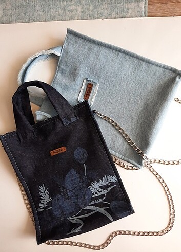 Jean çanta - Görsel 5
