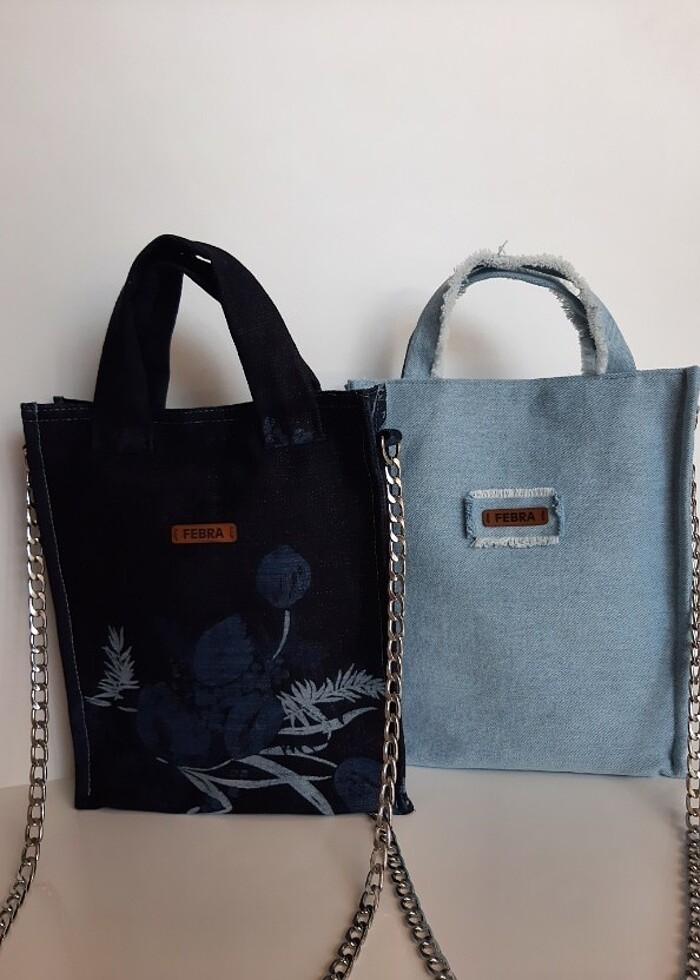 Jean çanta - Görsel 4