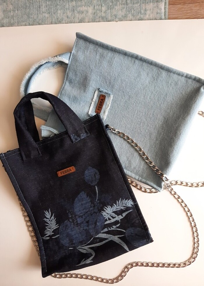 Jean çanta - Görsel 5