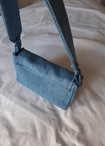Mavi Kot çanta  - Görsel 5