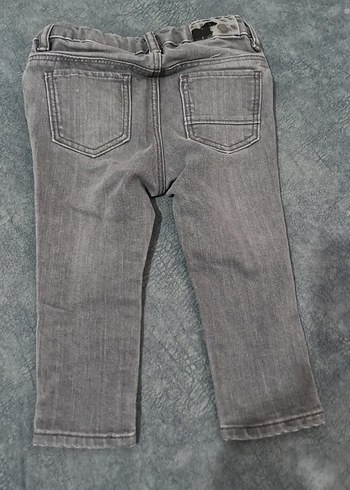 H&M Gri Denim Erkek Çocuk Pantolon