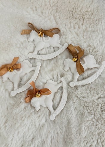 Sallanan at kokulu taş magnet - Görsel 4