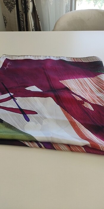 La boutique sura ipek eşarp  - Görsel 4