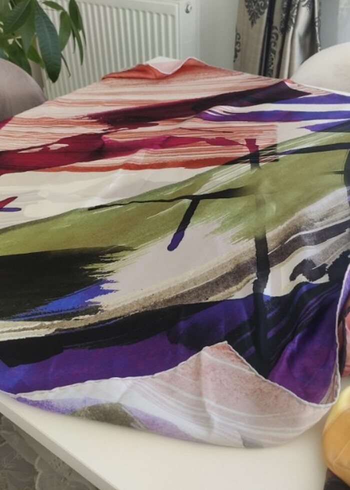 La boutique sura ipek eşarp  - Görsel 5