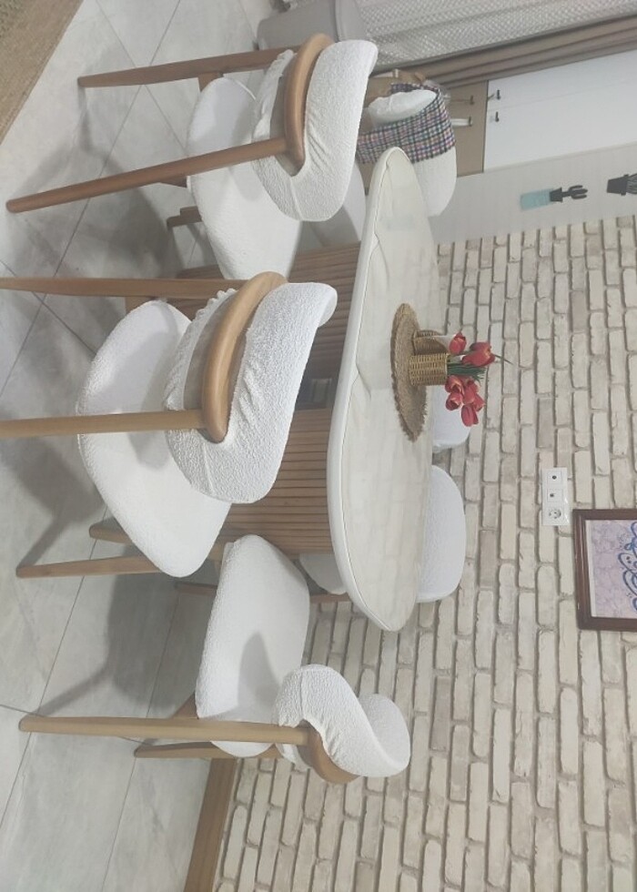 BOHEM sandalye kılıfı 6 adet  - Görsel 3