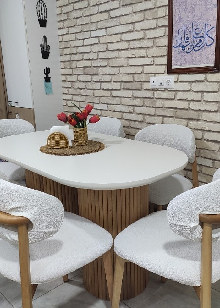 BOHEM sandalye kılıfı 6 adet  - Görsel 5