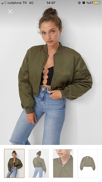 Bomber ceket