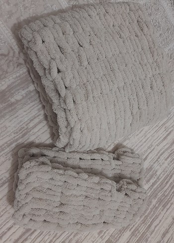 Puffy atkı eldiven - Görsel 2