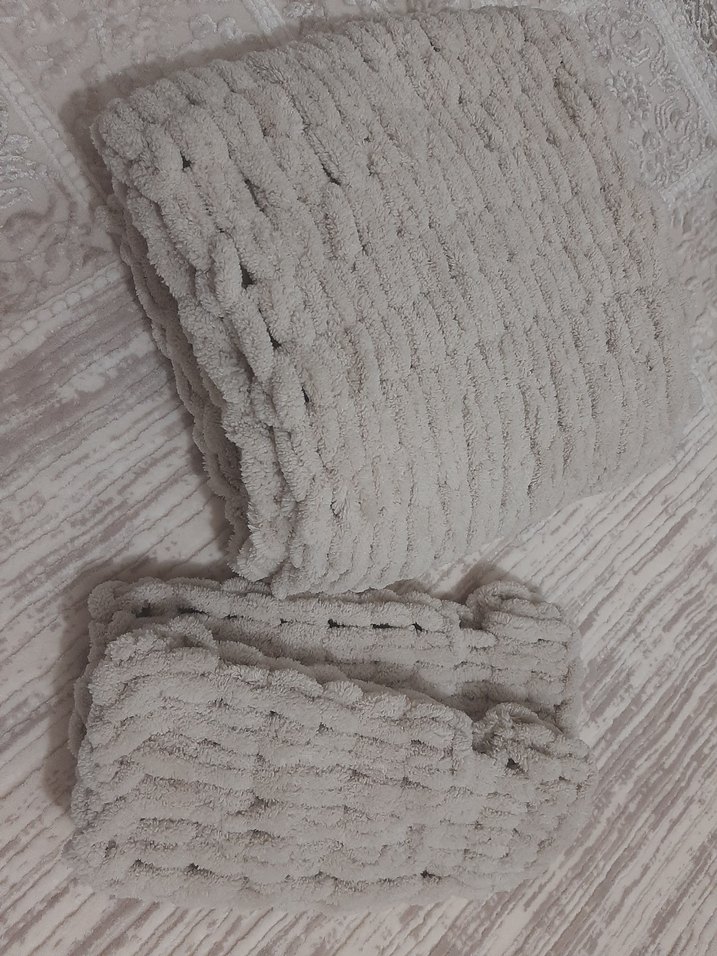 Puffy atkı eldiven - Görsel 2