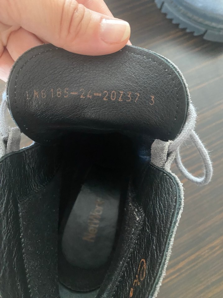 Gri Süet network 37 numara - Görsel 4