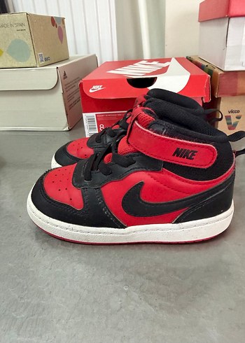 Nike Kırmızı Siyah Erkek Çocuk Spor Ayakkabı - Görsel 2