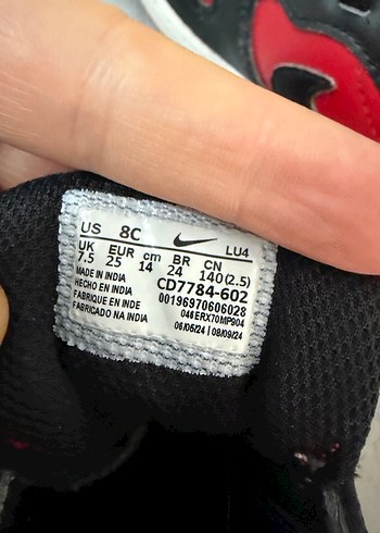 Nike Kırmızı Siyah Erkek Çocuk Spor Ayakkabı - Görsel 3