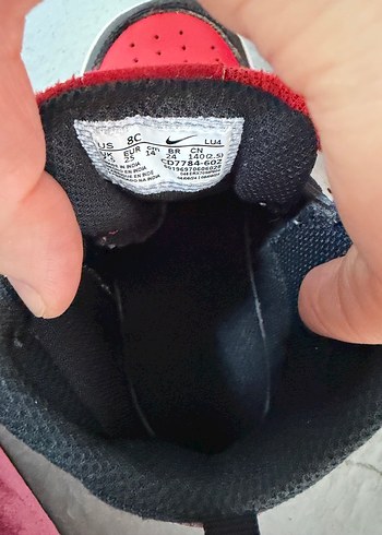 Nike Kırmızı Siyah Erkek Çocuk Spor Ayakkabı - Görsel 4