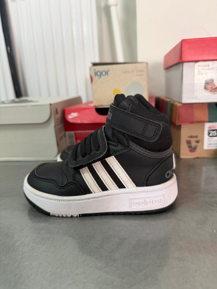 Erkek Çocuk Siyah Adidas Sneakers - Görsel 2