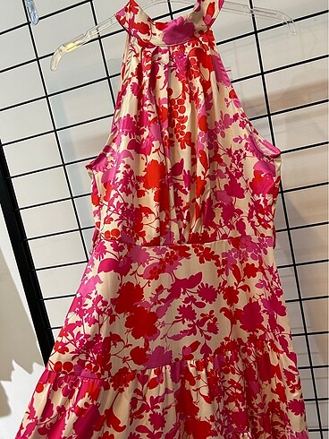 TEENDYOL ÇİÇEKLİ ELBİSE - Görsel 3