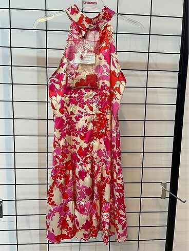 TEENDYOL ÇİÇEKLİ ELBİSE - Görsel 5