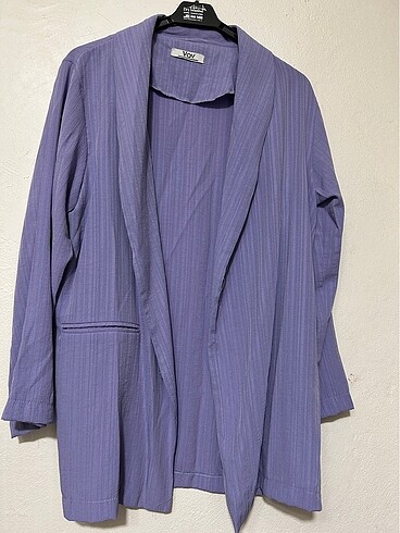 TREND DÖKÜMLÜ TRİL CEKET - Görsel 3