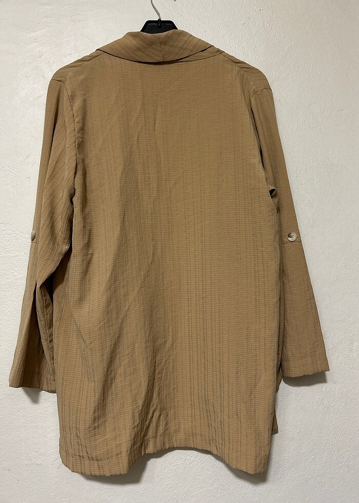 TREND DÖKÜMLÜ TRİL CEKET - Görsel 3