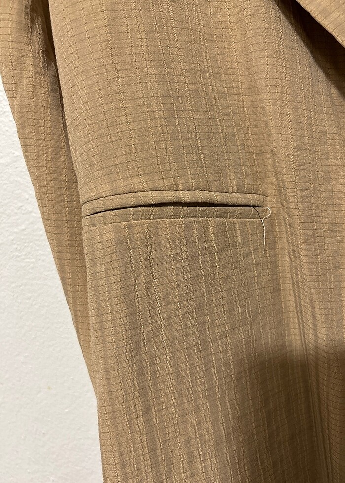 TREND DÖKÜMLÜ TRİL CEKET - Görsel 4