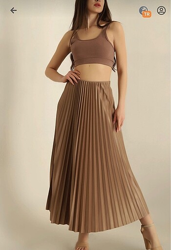 TREND PİLELİ ETEK - Görsel 2