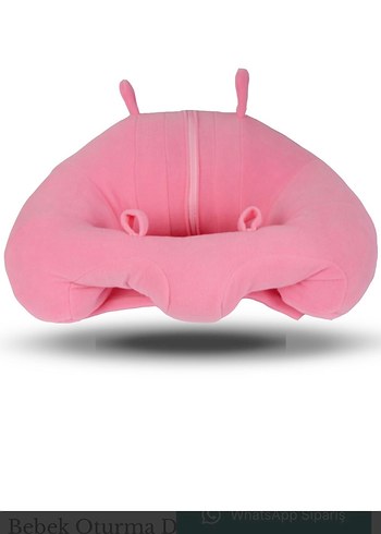Bebek Oturma Destek Minderi, Bebek Koltuğu Pembe - Görsel 2
