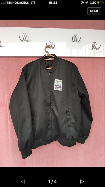 Bomber ceket