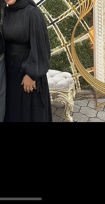 l Beden siyah Renk Abiye Elbise