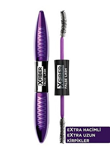 L'ORÉAL X FİBER ÇİFT TARAFLI MASKARA 