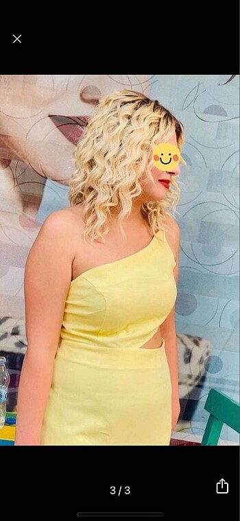 l Beden Trendyol yazlık elbise