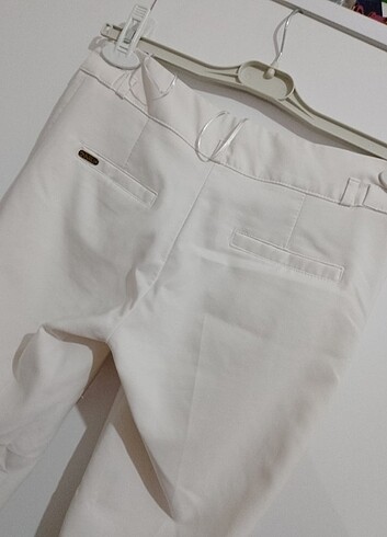 s Beden beyaz Renk Beyaz Pantolon 